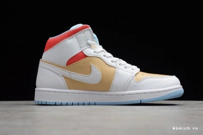 SE AIR - MID JORDAN 1 (W) SESAME 0726